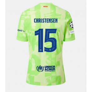 Barcelona Andreas Christensen #15 Rezervni Dres 2024-25 Kratak Rukavima